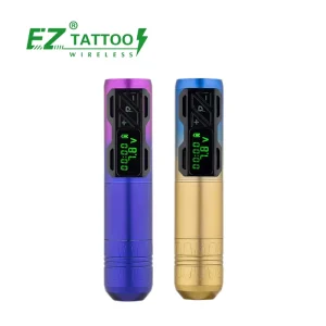 OEM ODM EZ Tattoo Pen Permanent Tattoo Machine 4.0mm Stroke Length 1800mAh Battery Pack Wireless Tattoo Supplies