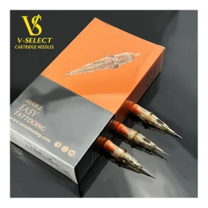 OEM ODM EZ V Select RS #10 0.30mm #12 0.35mm Round Shader Disposable Tattoo Needle Cartridge