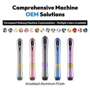 OEM ODM Factory Charme Princesse Wireless Permanent Makeup Machine Pen Suitable for Universal Cartridges