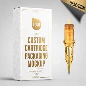 OEM ODM Factory Custom 0.25 0.3 0.35mm RL RM RS M1 Round Liner Shader Curved Magnum Disposable Tattoo Cartridge Needle