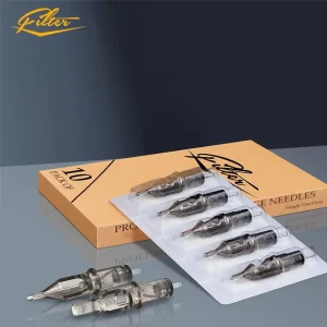 OEM & ODM Filter Tattoo Cartridge Needles with Membrane System 316L Stainless Steel EO Gas Sterilized Packaging