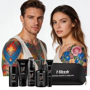 OEM ODM Herbal Tattoo Foam Cleanser Tattoo Repair Cream Care Stick Sunscreen Lotion Aftercare Daily Care Supplies Tattoo Kit