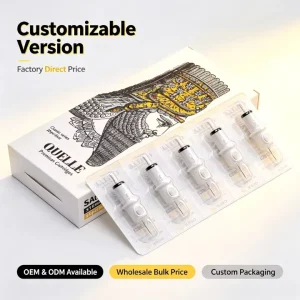 OEM ODM High Quality RL RM RS M1 Tattoo Needles Tattoo Cartridges Custom Logo for Tattoo School Tattoo Supplies
