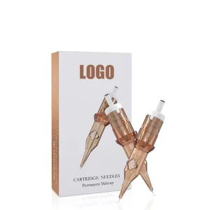 OEM ODM Long Taper Permanent Makeup Cartridge Needle CE Certificate Nano Hair Stroke PMU Cartridge Needle