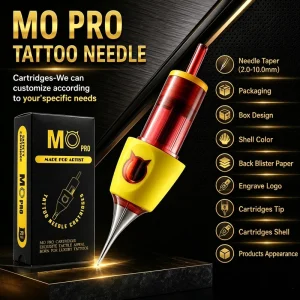 OEM ODM MO Pro Tattoo Cartridge Needles CE Certificate Permanent Makeup Needles