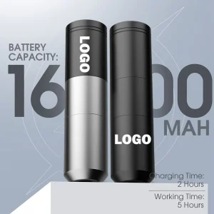 OEM ODM Tattoo Pen Machine 1600mAh Battery Capacity Direct Drive 3.5mm Stroke Customizable Wireless Tattoo Pen for Beginners