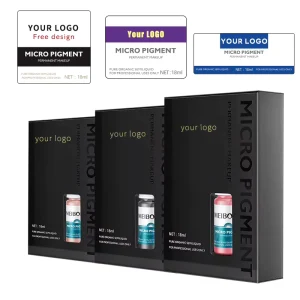 OEM Organic Germany 33 Colors Liquid Permanent Makeup Pigments Pmu Tattoo Ink Micropigmentation Lip Eyebrow Microblading Pigment