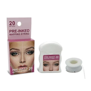 OEM PRE Inked Eyebrow Brow Mapping String Thread