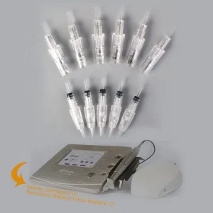 OEM Permanent Makeup Machine Disposable Replacement Tips Microblading Tattoo Pen Needle Cartridges Pigment Equipment Accessories
