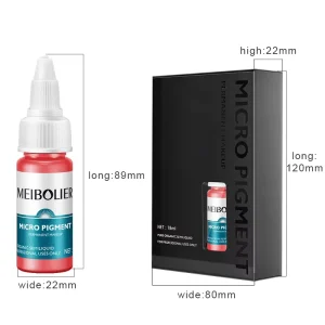 OEM Permanent Makeup Organic PMU Pigment Lip Tattoo Ink Emulsion PG01 15ML 33 Colors PMU Machine