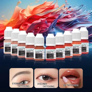 OEM Pigments 40 Basic Colors Permanent Makeup Professional Ink Tattoo Kit Triple Black Original Dynamic Tattoo Ink