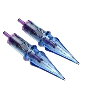 OEM Private Label 20pcs Premium 304 Stainless Steel Membrane System Permanent Tattoo Cartridge Needles (RL Eyebrow Body Art