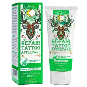 OEM Private Label Tattoo Repair Cream Natural Organic Ingredients Tattoo Aftercare Repair Cream Tattoo Aftercare Soothing Cream