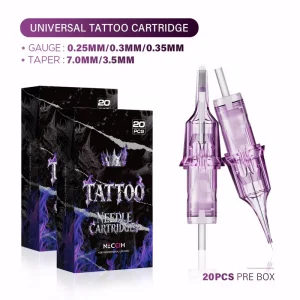 OEM Quality Professional Tattoo Needle Cartridge Stainless Steel Excellent for Permanent Use
