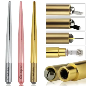 OEM Rose Golden Manual Microblading Tattoo Pen Permanent Makeup Eyebrow Pen Microblading Hand Tool