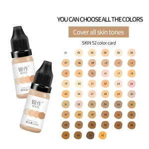 OEM Skin Pigmentation Permanent Makeup Skin Pmu Pigment Stretch Mark Scar Camouflage Pigment Microblading