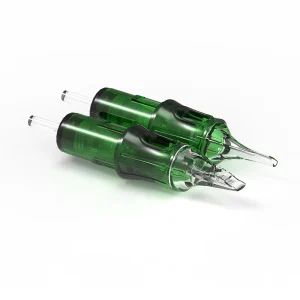OEM Stainless Steel Permanent Tattoo Needle Cartridge EO Gas Sterilized Body Art