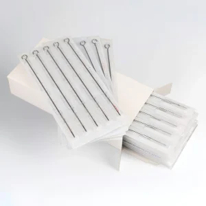 OEM Stainless Steel Tattoo Needles 50 Boxes 0.35mm Disposable for Eyebrow & Body Art Traditional Needles for Coil Machine