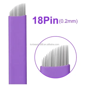 OEM Tattoo Needles Disposable Eyebrow Needle Disposable Microblading Needle for Permanent Makeup