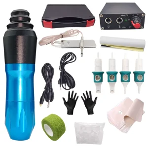 OEM Tattoo Pen Kit Professional Rotary Machine Tattoo Pen Kit Full Set Tattoo Tools PMU Device Supply