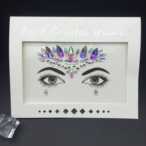 OEM Temporary Beauty Eye Decoration Diamond Sticker Face Crystal Gem Jewels for Makeup