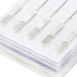 OEM Traditional Disposable Tattoo Needles RL RS RM M1 M2 F Textured Premium Stainless Steel Eyebrow Body Art