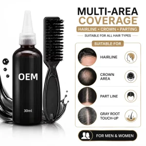 OEM Waterproof Scalp Concealer Cream Intensive Scalp Dye for Hair Volume