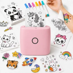 OEM for Temporary Tattoo Maker Kit Inkless Thermal Tattoo Printer for Kids Parties Gifts Custom App Packaging in Stock