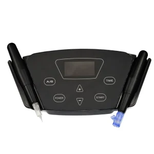 Oem Professional Black Pearl Flux Tattoo Pmu Complete Gun Parts Digital Full Kit Eyebrow Rotary Pen Tattoo Machine Set