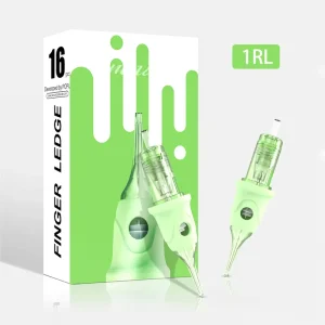 Omni V2 1RL 16Pcs box Round Liner Long Taper Hair Stroke Custom Permanent Makeup PMU Cartridge Needle with CE Certificate