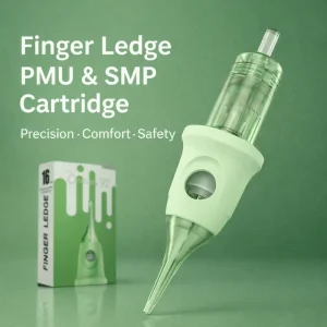 Omni V2 PMU & SMP Cartridge Needles with Finger Ledge Grip Safety Membrane Professional Tattoo Cartridges for Permanent Makeup