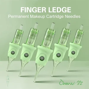 Omni V2 RL RS Disposable 16Pcs/box Long Taper Eyebrow Tattoo PMU Cartridge Needle 316L Surgical Stainless Steel