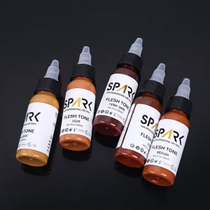 Organic 30ml Bottle 5 Color Skin Tone Tattoo Ink for Tattooing and Body Art