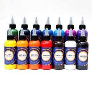 Organic 30ml Tattoo Ink Standard Colors for Beauty Semi Permanent Permanent Ink