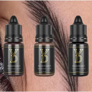 Organic Eyebrow Permanent Makeup Pigment and PMU Ink for Long Lasting Results