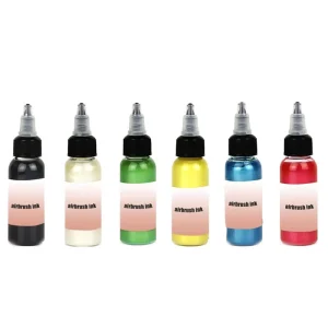Organic High Quality Tattoo Paint Airbrush Colors Pigment Ink for Temporary Body Art and Professional Tattoo Artists
