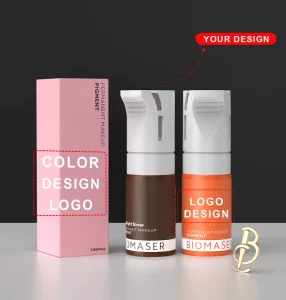 Organic Microblading PMU Pigment Ink Lip Eyebrow Eyeshadow Tattoo Pigment for Lip Gloss Permanent Makeup