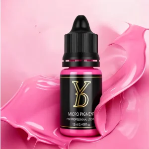 Organic PMU Lip Tattoo Ink 12ml Liquid Permanent Makeup Pigment for PMU Machine Long Lasting Natural Cosmetic Ink CE MSDS