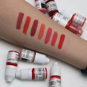 Organic Permanent Makeup Lip Tattoo Micropigmentation PMU Pigments Logo Customization Is Supported