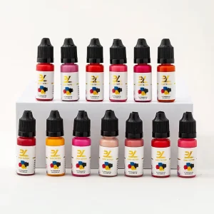Organic Tattoo Ink for PMU Eyebrow Microblading Permanent Makeup with Pigment Hot for Eyebrow Microblading
