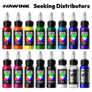 Organic Tattoo Pigment 1oz 30ml 14 Colors Tattoo Ink Set
