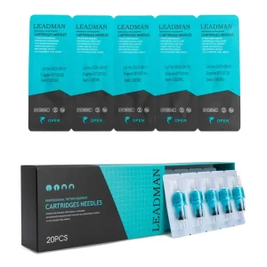 Original Manufacturer Supply Disposable 316 Stainless Steel 20pcs Box 1205RL Tattoo Needles Cartridge With Silicone Cover