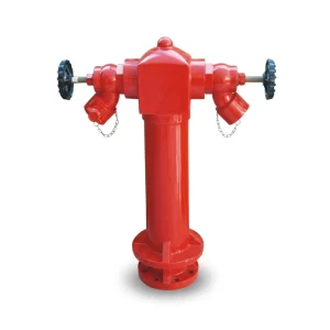 Out Door 4inch Flange Inlet BS750 Pillar Type Ductile Iron Outdoor Fire Hydrant 2 Way 2.5″ Pillar