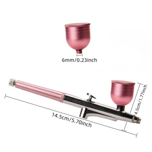 Oxygen Facial Spray Gun Skin Rejuvenation Hydrating Sprayer High Pressure Oxygen Injection Instrument Compressor Airbrush Gun
