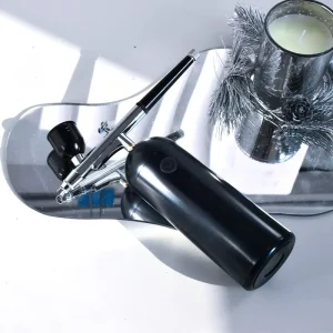 Ozone Oxygen Gun Airless Wagner Control Airbrush Professional Makeup Complete Kit Compresor