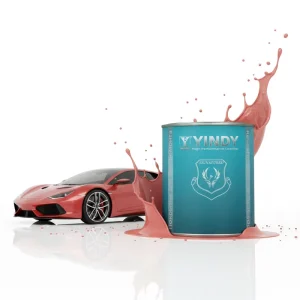 P04 1K Fine Red Pearl Auto Paint Car Body Spray Paint Acrylic Resin Liquid Coating for Car Refinish Plastic Coating