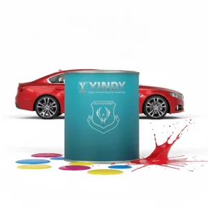 P15 1K Crystal Red Pearl Coating Acrylic Resin Liquid Automotive Body Repair Spray Paint