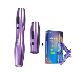 P20 Tattoo Wireless Battery Pen Machine Double Battery Pen With Permanent Makeup Needle 1RL or 3RL