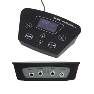 P300 Black Pearl Digital Tattoo Machine Kit Professional Tattoo Kit Complete Machine With Tattoo Needle