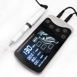 P400 Permanent Makeup Rotary Machine Pen Kit for Eyebrows Mini Rotary Tattoo Machine Gun